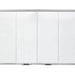 Majestic DM8042-S 42" Stainless Steel Bi-Fold Glass Doors for Cottagewood 42" Wood Burning Fireplace Majestic