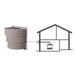 Majestic DRC-RADIUS Decorative Radius Cover for SLP/DVP-TRAP Majestic