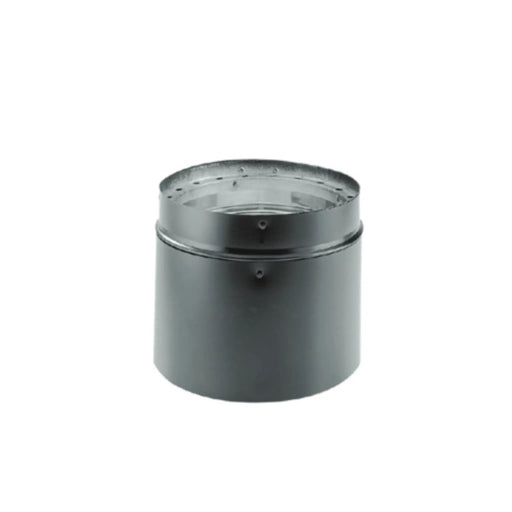 Majestic DVL DV-6DVL-12ADJ 6" x 12" Black Adjustable Double-Wall Pipe Majestic