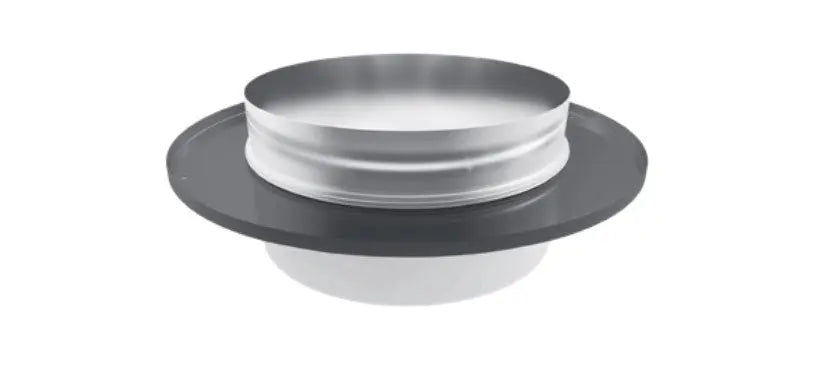 Majestic DVL/DuraBlack DV-6DVL-ADC 6" Stainless Steel Adapter With Trim Majestic