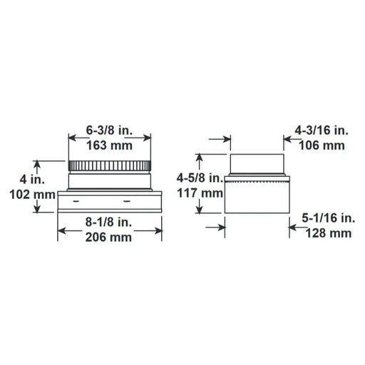 Majestic DVP-2SL DVP to SLP Adapter Majestic