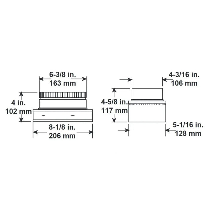 Majestic DVP-2SL DVP to SLP Adapter Majestic