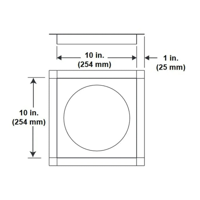 Majestic DVP-FS Ceiling Firestop Majestic