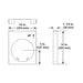 Majestic DVP-HVS Horizontal Pipe Support Majestic