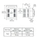 Majestic DVP-TRAP1 Horizontal Termination Cap Majestic