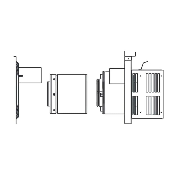 Majestic DVP-TRAP2 Horizontal Termination Cap Majestic