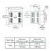 Majestic DVP-TRAP2 Horizontal Termination Cap Majestic