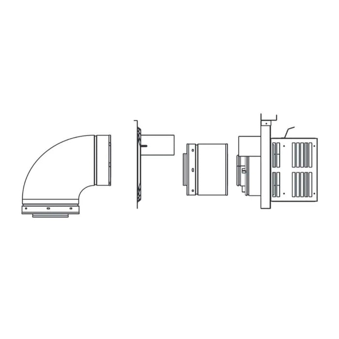 Majestic DVP-TRAPK1 Horizontal Termination Kit Majestic