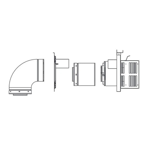 Majestic DVP-TRAPK2 Horizontal Termination Kit Majestic