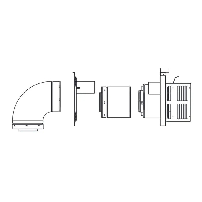 Majestic DVP-TRAPK2 Horizontal Termination Kit Majestic