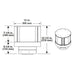 Majestic DVP-TVHW High Wind Vertical Termination Cap with Storm Collar Majestic