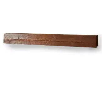Majestic Design Series 60" Tavern Brown Rustic Style Non-Combustible Mantel Shelf Majestic