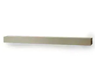 Majestic Design Series 72" Cove Gray Modern Style Non-Combustible Mantel Shelf Majestic