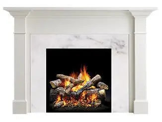 Majestic Design Series Walker B 48" Primed MDF Modern Style Flush Wood Fireplace Mantel