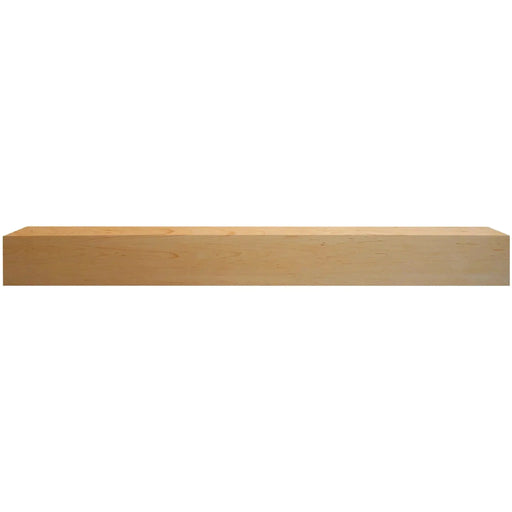 Majestic Design Series Ozark 48" Unfinished Maple Transitional Style Wood Mantel Shelf Majestic