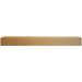 Majestic Design Series Ozark 59" Unfinished Maple Transitional Style Wood Mantel Shelf Majestic