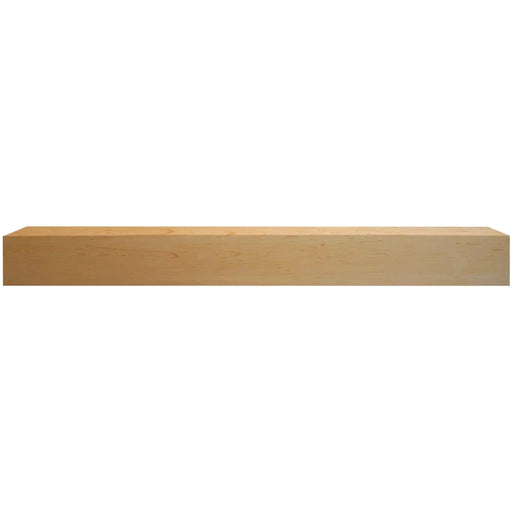 Majestic Design Series Ozark 72" Unfinished Maple Transitional Style Wood Mantel Shelf Majestic