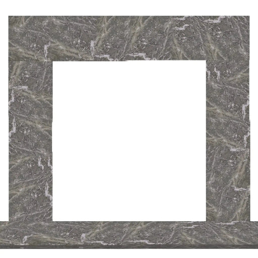 Majestic Design Series Set 2 60" Single-Pack Blue Tundra Marble Stone Surround Majestic