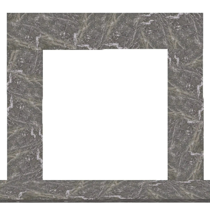 Majestic Design Series Set 2 60" Single-Pack Blue Tundra Marble Stone Surround Majestic