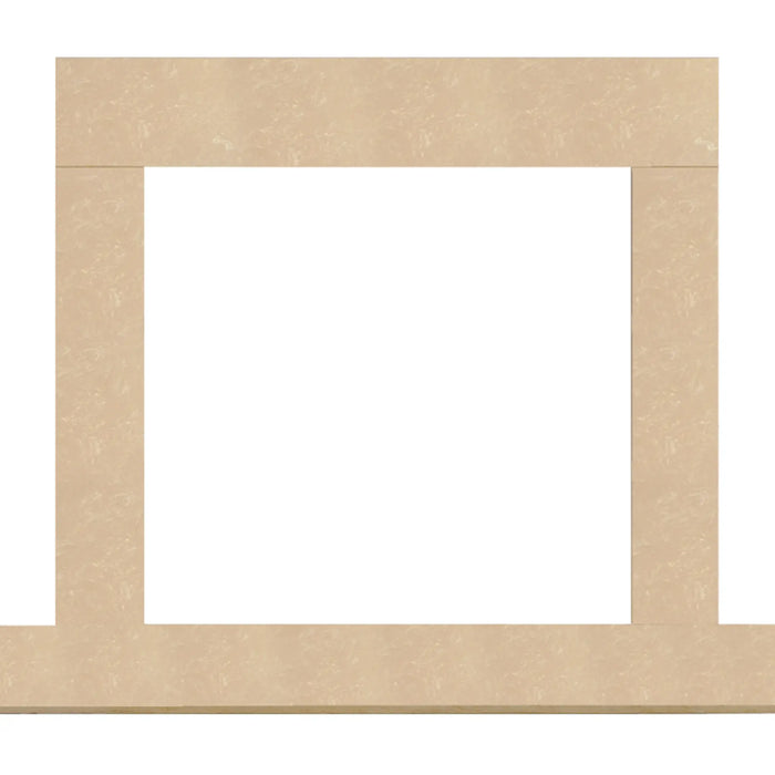 Majestic Design Series Set 3 49" Single-Pack Beige Stone Surround Majestic