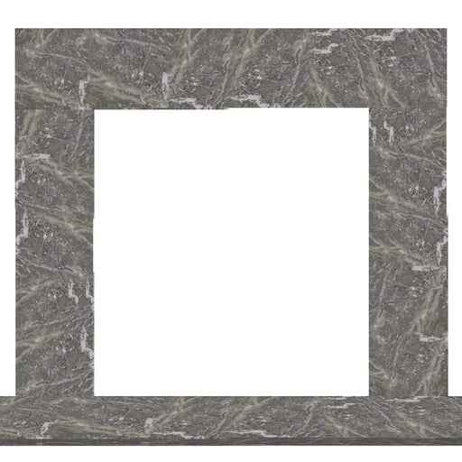 Majestic Design Series Set 3 49" Single-Pack Blue Tundra Marble Stone Surround Majestic