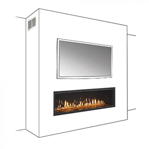 Majestic Ducted Passive Heat Kit for Side Discharge Majestic