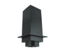 Majestic DuraTech DV-6DT-CS24R 6" x 24" Black Reduced Clearance Square Ceiling Support Box Majestic