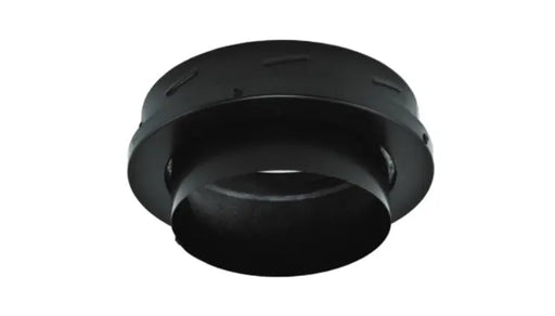 Majestic DuraTech DV-6DT-FC 6" Black Finishing Collar With Adapter Majestic