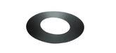 Majestic DuraTech DV-6DT-RSTC3 6" Black Galvalume Trim Collar for 0/12 - 3/12 Pitch Roof Support Majestic