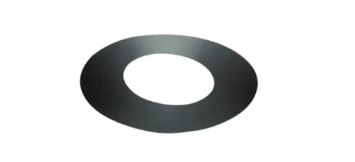 Majestic DuraTech DV-6DT-RSTC6 6" Black Galvalume Trim Collar for 4/12 - 6/12 Pitch Roof Support Majestic