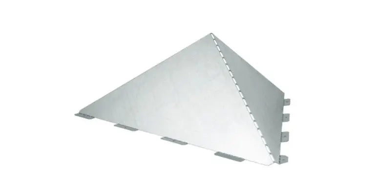 Majestic DuraTech DV-6DT-SP 6" Galvanized Steel Snow Splitter Majestic