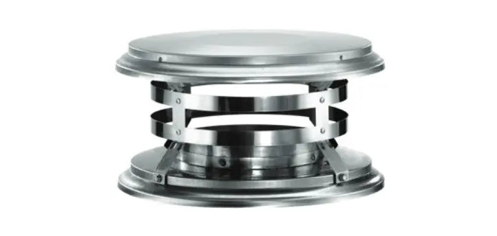 Majestic DuraTech DV-6DT-VC 6" Stainless Steel Chimney Cap Majestic