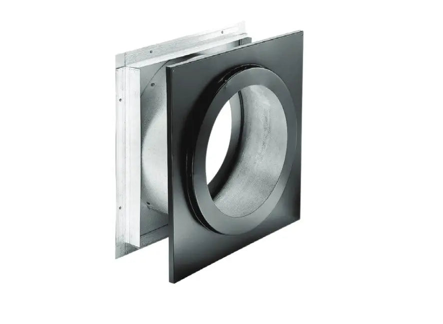 Majestic DuraTech DV-6DT-WTSS 6" Stainless Steel Wall Thimble Exterior Trim Majestic