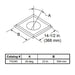 Majestic FS340 30 Degree Angular Flue Firestop for SL300 Series Pipe Majestic