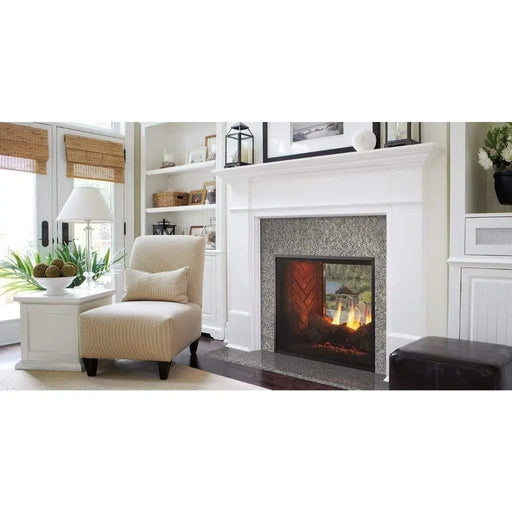 Majestic Fortress 36" Indoor/Outdoor See-Through Direct Vent Gas Fireplace Majestic