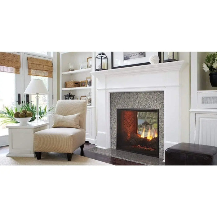 Majestic Fortress 36" Indoor/Outdoor See-Through Direct Vent Gas Fireplace Majestic