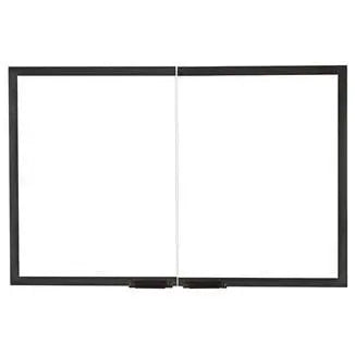 Majestic Gasketed Glass Door for Sovereign Heat Circulating Wood Burning Fireplace Majestic
