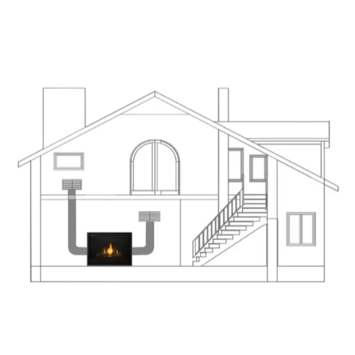 Majestic Heat-Zone Kit w/ Fan Majestic