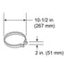 Majestic JB877 3-Pack Chimney Joint Band for SL300 Series Pipe Majestic