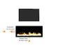 Majestic JADE32IN-B Jade 32" Linear Direct Vent Natural Gas Fireplace - diagram of SmartWall heat routed to a second room and radiant heat to the main room
