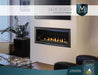 Majestic Jade 42" Linear Contemporary Direct Vent Propane Gas Fireplace With IntelliFire Touch Ignition System Majestic