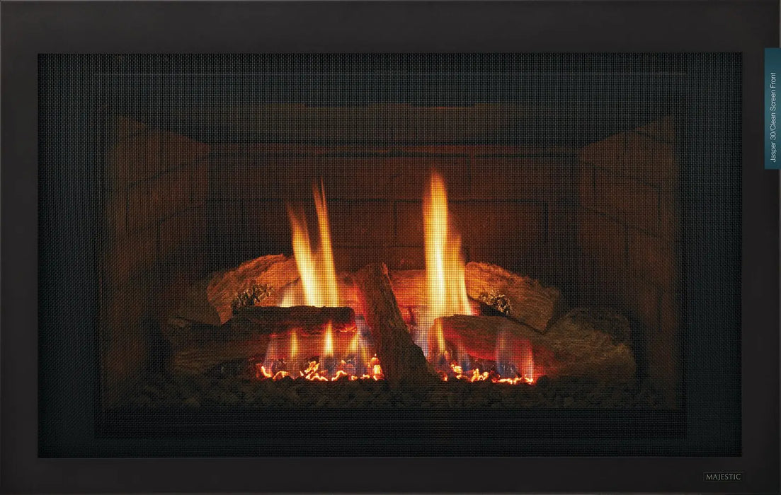 Majestic Jasper 30" Traditional Direct Vent Gas Fireplace Insert Majestic