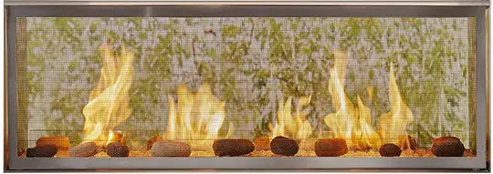Majestic Lanai 48" See-Through Outdoor Linear Vent Free Gas Fireplace Majestic