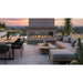 Majestic Lanai 60" See-Through Outdoor Linear Gas Fireplace Majestic Dreamwood Living