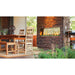 Majestic Lanai 60" See-Through Outdoor Linear Gas Fireplace Majestic Dreamwood Living
