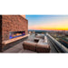 Majestic Lanai 72" Outdoor Linear Gas Fireplace Majestic Dreamwood Living