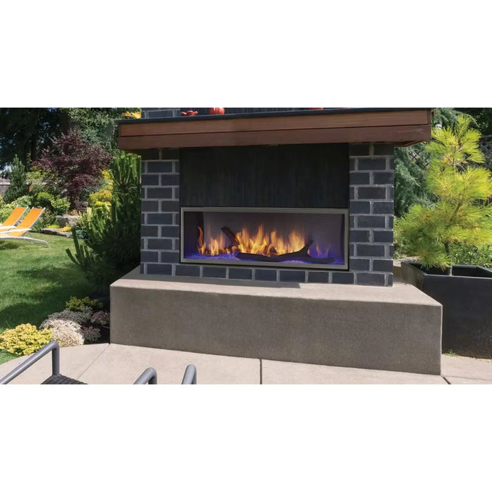 Majestic Lanai 72" Outdoor Linear Gas Fireplace Majestic Dreamwood Living