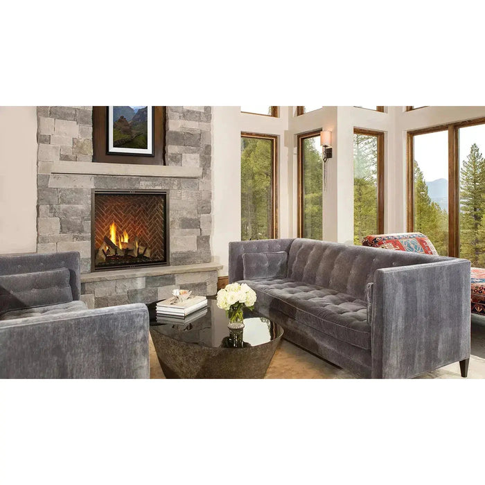 Majestic Marquis II 36" Traditional Direct Vent Gas Fireplace With IntelliFire Touch Ignition System Majestic