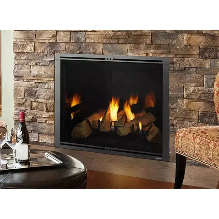 Majestic Marquis II 42" Traditional Direct Vent Gas Fireplace With IntelliFire Touch Ignition System Majestic