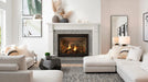 Majestic Meridian 42" Traditional Top/Rear Direct Vent Propane Gas Fireplace With IntelliFire Touch Ignition System Majestic